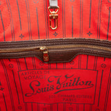 Louis Vuitton Monogram Damier Ebene Neverfull MM Shoulder Bag