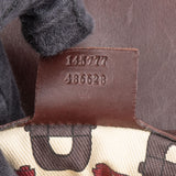 Gucci Guccissima Leather Punch Top Handle Horsebit Large Tote Handbag