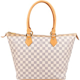 Louis Vuitton Monogram Damier Azur Canvas Saleya MM Shoulder Bag