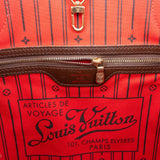 Louis Vuitton Monogram Damier Ebene Canvas Neverfull MM Shoulder Bag