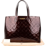 Louis Vuitton Monogram Vernis Wilshire MM Handbag