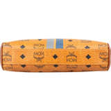 MCM Monogram Visetos Delmy Striped Pochette Accessoires Shoulder Bag