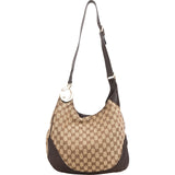 Gucci Monogram GG Canvas Britt Hobo GG Shoulder Bag