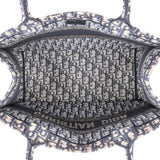 Christian Dior Trotter Monogram Oblique Jacquard  Book Tote Handbag