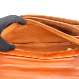 MCM Monogram Visetos Half Moon Saddle Crossbody Bag