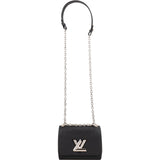 Louis Vuitton Noir Epi Leather Twist PM Crossbody Bag