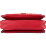 Louis Vuitton Red Leather Monogram Empreinte Métis Handbag
