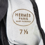 [🔄️B08 / F40] Hermès Black Leather Kelly Gloves - vintageandkickz