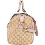 Gucci Monogram GG Canvas Boston Handbag - vintageandkickz