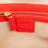 MCM Monogram Visetos Pebbled Leather OX Clutch