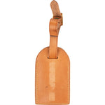 [🔄️B10 / F83] Louis Vuitton Vachetta Leather Luggage Tag - vintageandkickz