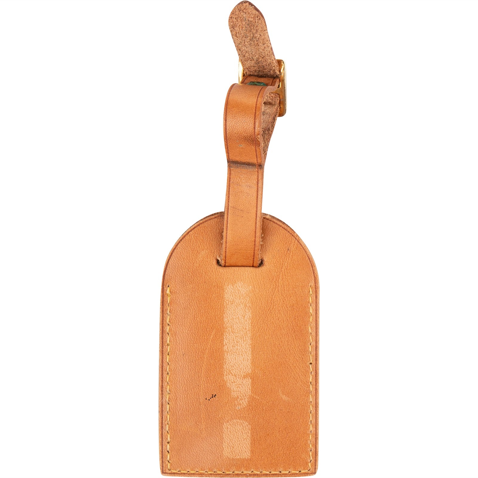 [🔄️B10 / F83] Louis Vuitton Vachetta Leather Luggage Tag - vintageandkickz