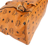 MCM Monogram Visetos Satchel Shoulder Bag