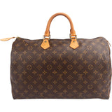 Louis Vuitton Monogram Canvas Speedy 40 Handbag