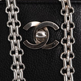 Chanel Caviar Leather Bijoux Chain Tote Shoulder Crossbody Bag