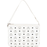 MCM Monogram Visetos Pochette Clutch Shoulder Bag