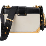 Prada Saffiano & Calfskin Leather Cahier Crossbody Bag