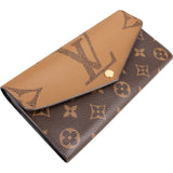 Louis Vuitton Monogram Giant Reverse Canvas Sarah Wallet
