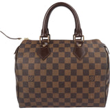 Louis Vuitton Monogram Damier Ebene Canvas Speedy 25 Handbag
