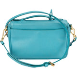 Prada Saffiano Lux Leather Lock Crossbody Handbag