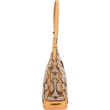 Coach Signature Monogram Pochette Handbag
