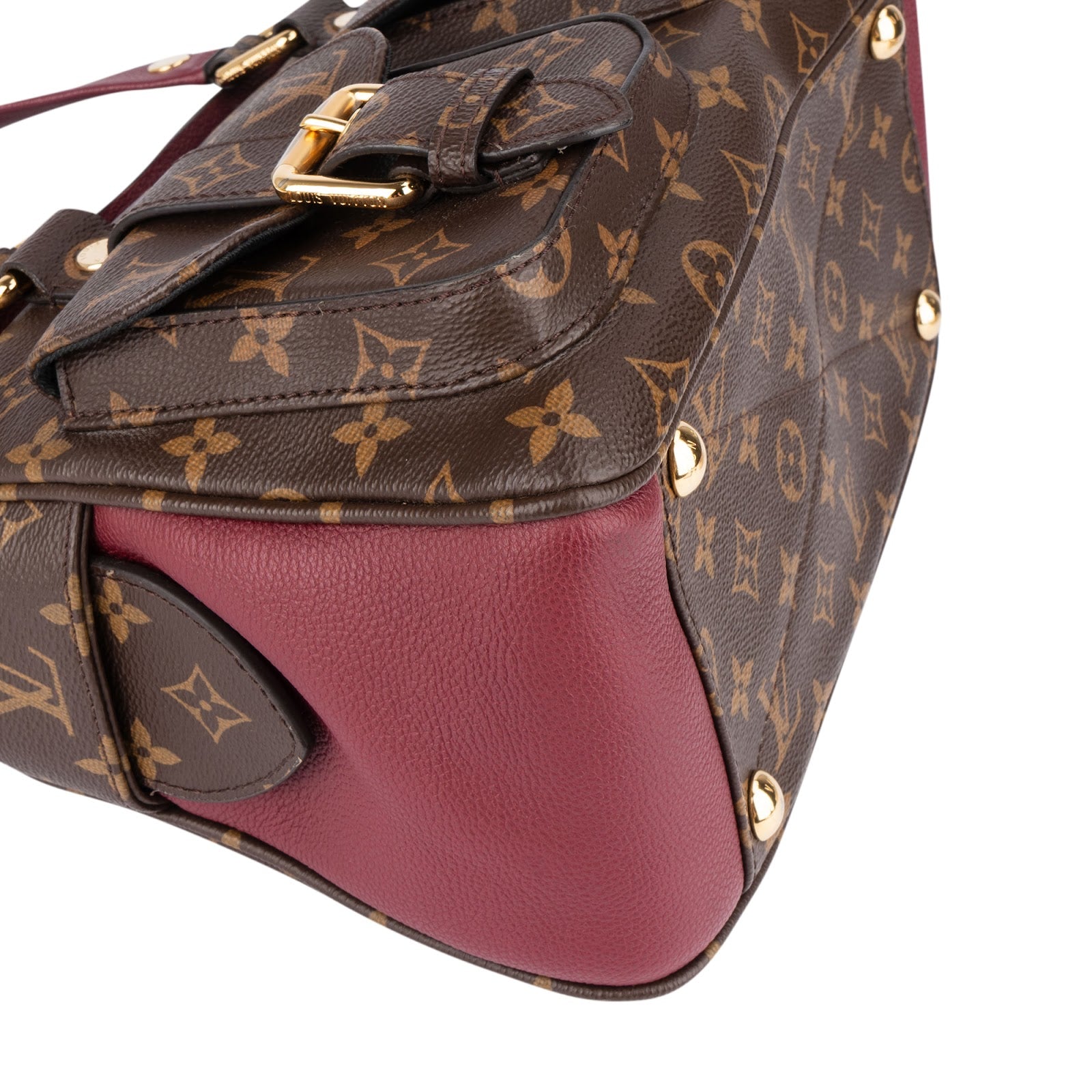 [🔄️B24 / F08] Louis Vuitton Monogram Canvas Manhattan Shoulder Bag - vintageandkickz