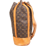 Louis Vuitton Monogram Canvas Randonnee GM Backpack Shoulder Bag
