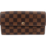 Louis Vuitton Monogram Damier Ebene Canvas Sarah Wallet