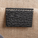 Gucci Grained Leather Interlocking GG Shoulder Crossbody Bag