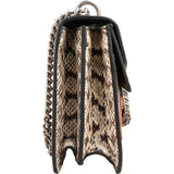 Gucci Limited Monogram GG Supreme  Embroidered Python Dionysus Shoulder Bag