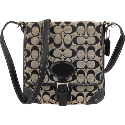 Coach Monogram Soho Flap Crossbody Bag