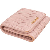 Miu Miu Matelassé Nappa Leather Small Wallet