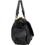 Chloé Grained Calfskin Leather Marcie Handbag