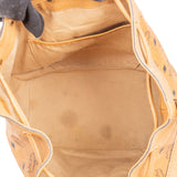 MCM Monogram Visetos Drawstring Bucket Crossbody Bag
