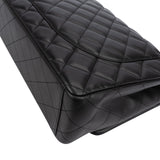 Chanel Quilted Lambskin Maxi Double Flap Crossbody Bag