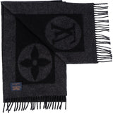Louis Vuitton Wool Monogram Cardiff Schal Scarf