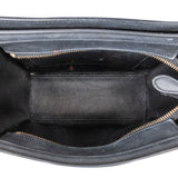 Celine Black Calfskin Leather Luggage Handbag
