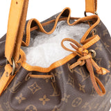 Louis Vuitton Monogram Canvas Sac Noé Petit Shoulder Bag