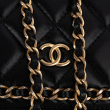 Chanel Limited Quilted Lambskin Wallet On Chain Crossbody Bag - vintageandkickz