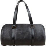 Louis Vuitton Noir Epi Leather Soufflot Set Handbag