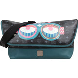 MCM Monogram Visetos Craig & Karl Eyes on the Horizon Messenger Crossbody Bag