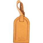 [🔄️B10 / F69] Louis Vuitton Vachetta Leather Luggage Tag - vintageandkickz