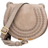 Chloé Suede Mini Marcie Saddle Crossbody Bag