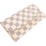 Louis Vuitton Monogram Damier Azur Emilie Sarah Wallet