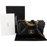Chanel 19 Quilted Lambskin Single Flap Crossbody Bag