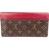 Louis Vuitton Monogram Canvas Epi Leather Marie-Lou Wallet