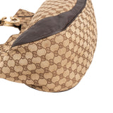 Gucci Monogram GG Canvas Blondie G Large Hobo Shoulder Bag