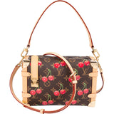 Louis Vuitton Monogram Canvas Cerises Murakami Cherry Trunk MM Handbag