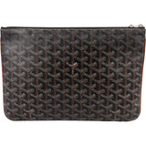 Goyard Goyardine Monogram Senat PM Clutch