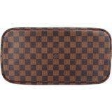 Louis Vuitton Monogram Damier Ebene Canvas Neverfull MM Shoulder Bag